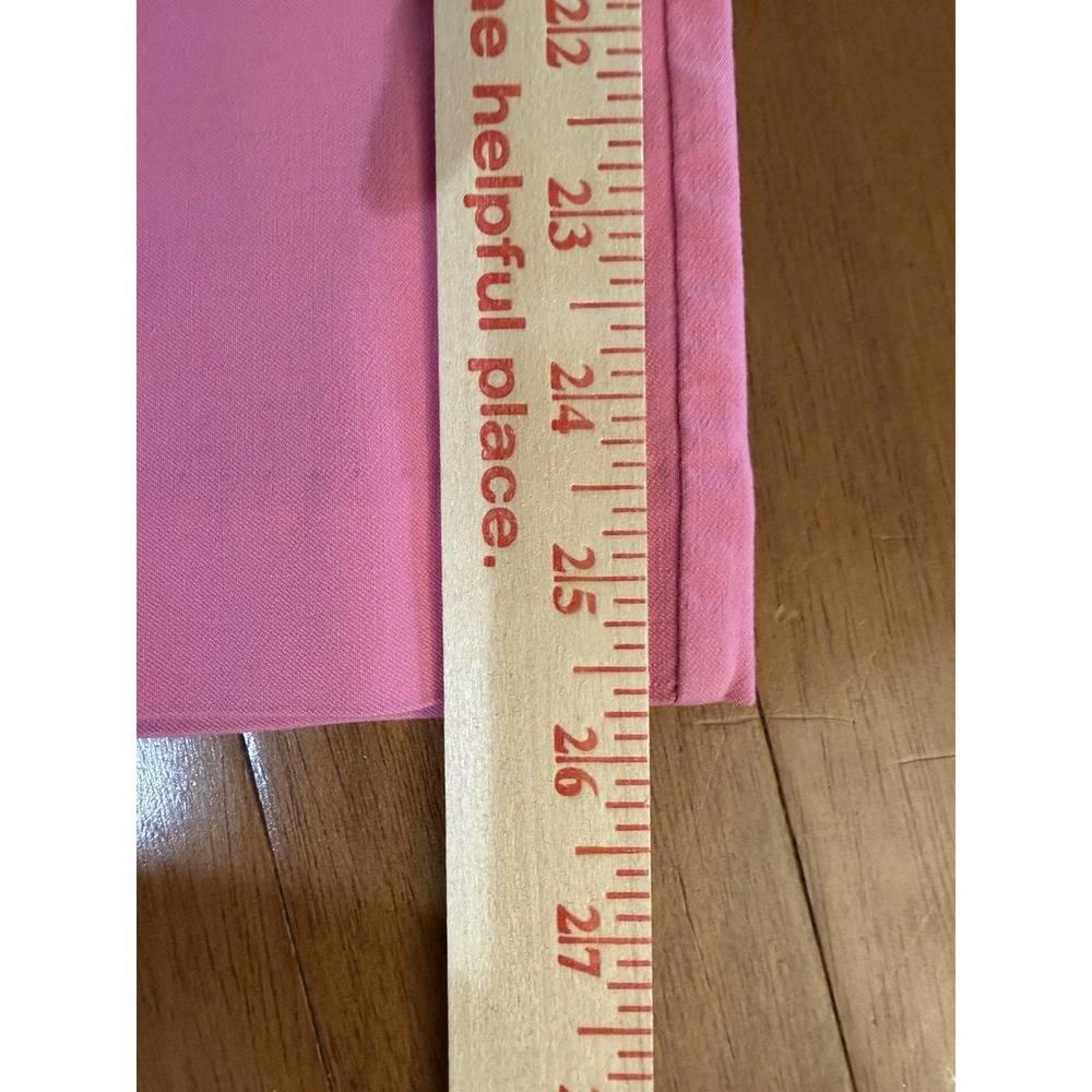 J. McLaughlin Women's Pink Pull-On Stretch Pants Size 14 Cropped Kick Flare - Picture 6 of 10